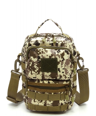Military Canvas Crossbody Bag TR1708 SAND